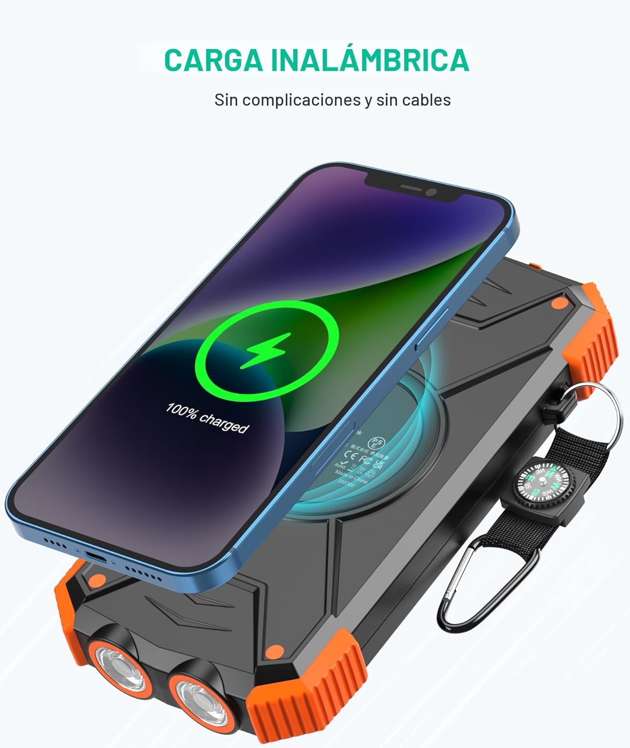 WildCharge Pro - Carga rápida y sin cables, en cualquier terreno